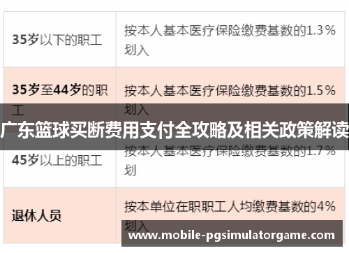广东篮球买断费用支付全攻略及相关政策解读