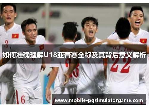 如何准确理解U18亚青赛全称及其背后意义解析
