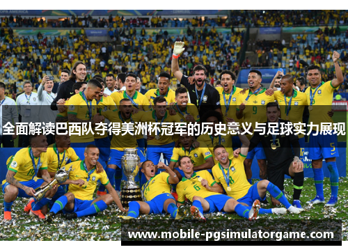 全面解读巴西队夺得美洲杯冠军的历史意义与足球实力展现